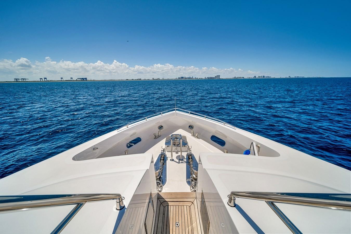 a boat on the water aboard FAMILYBILT Yacht for Sale