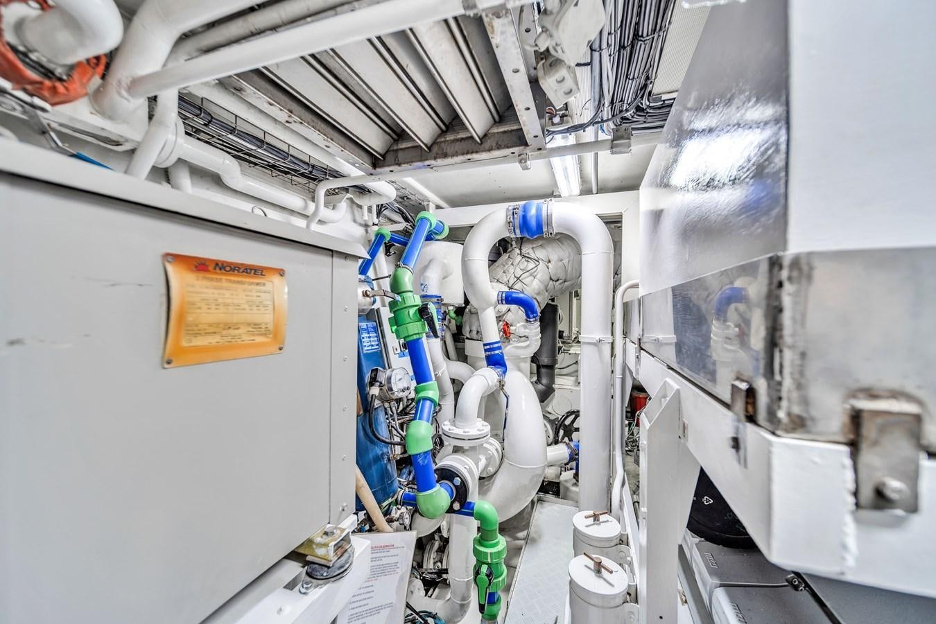 a room with several machines aboard FAMILYBILT Yacht for Sale