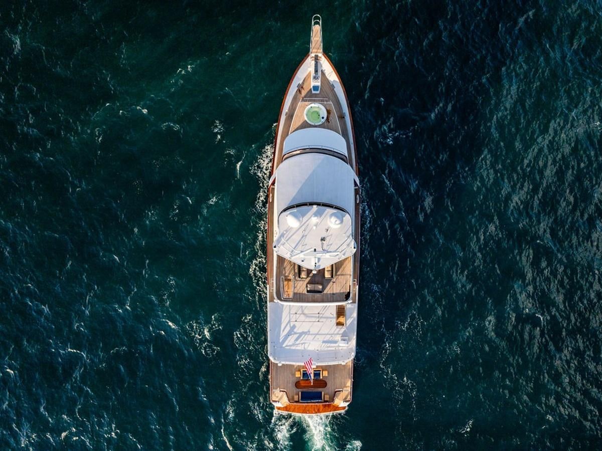 a rocket in the water aboard EMPIRE SEA Yacht for Sale