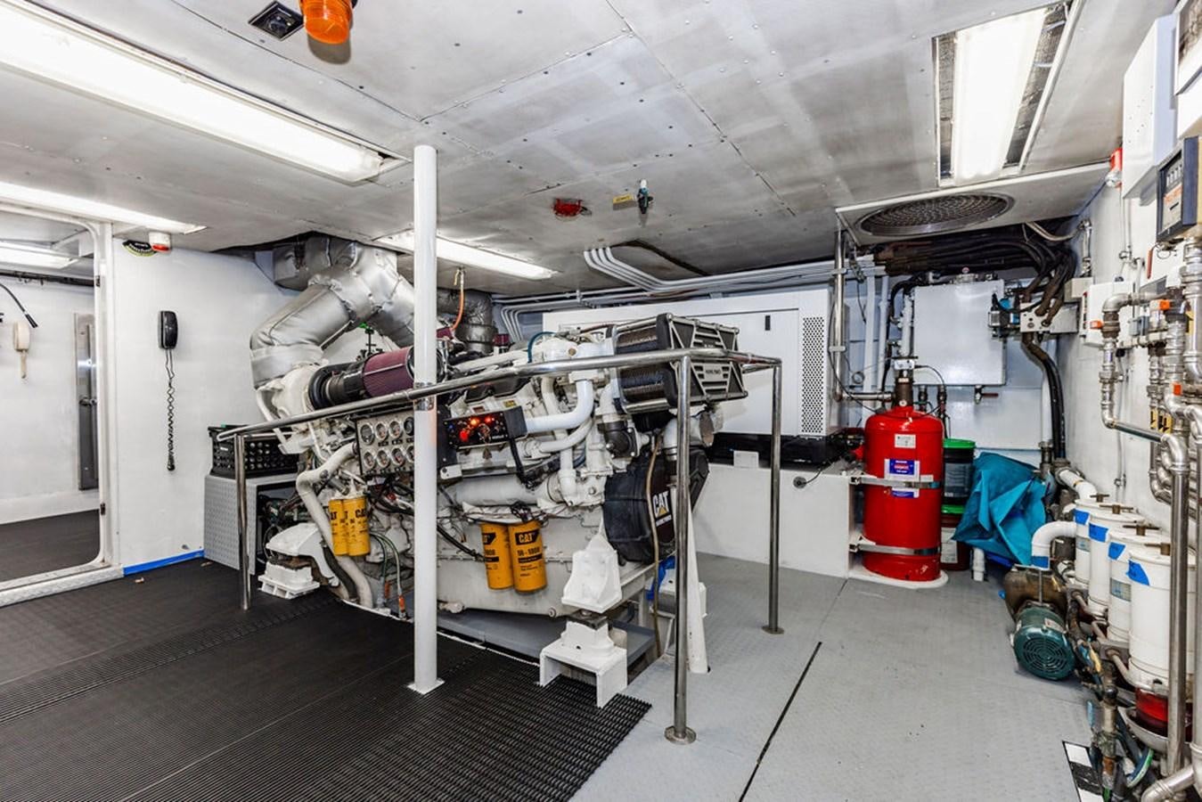 a room with equipment and tools aboard EMPIRE SEA Yacht for Sale