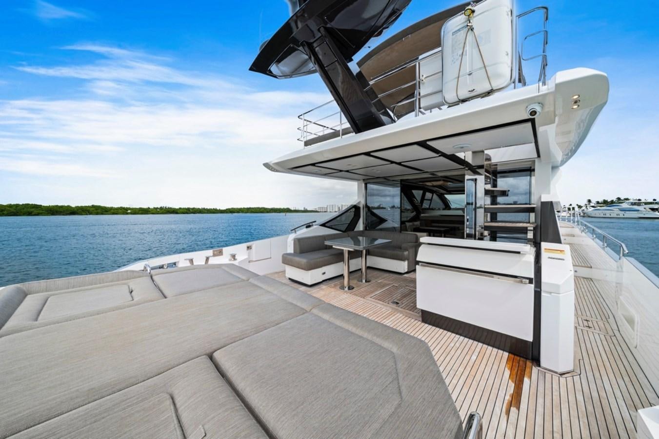 a boat on a boat aboard JUST KEEP LIVIN Yacht for Sale