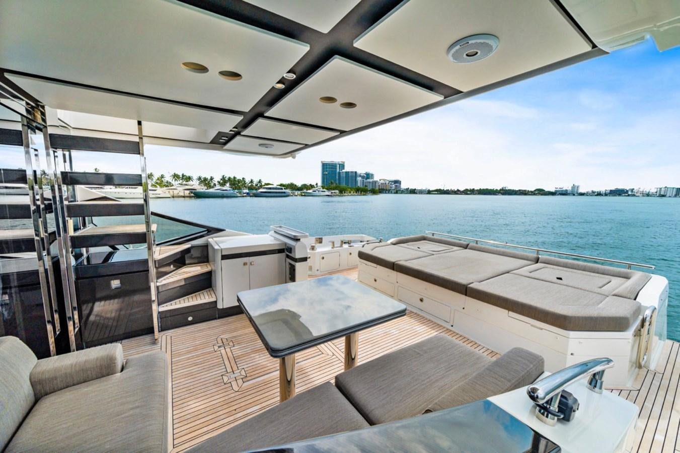 a boat on the water aboard JUST KEEP LIVIN Yacht for Sale