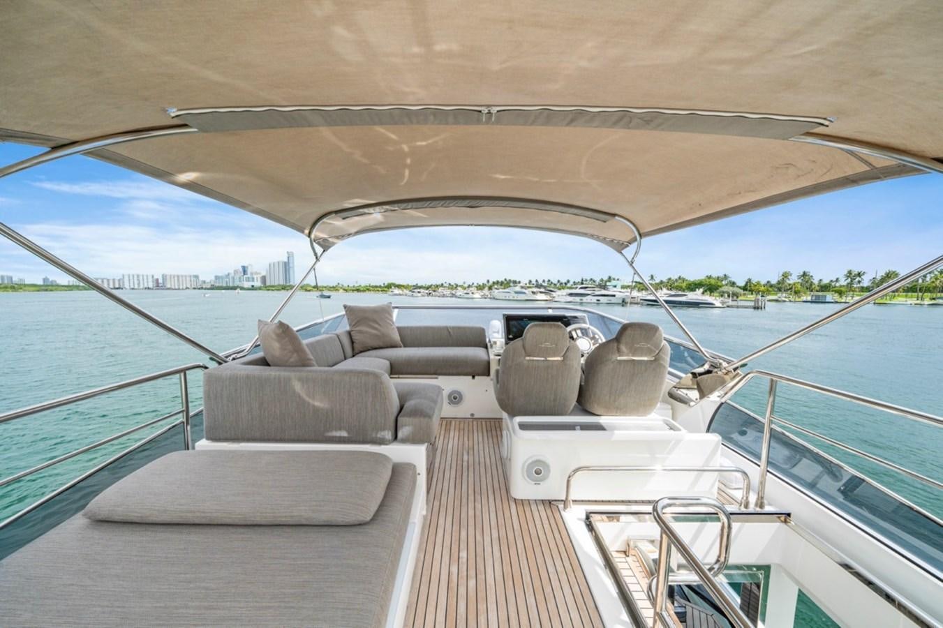 a boat on the water aboard JUST KEEP LIVIN Yacht for Sale