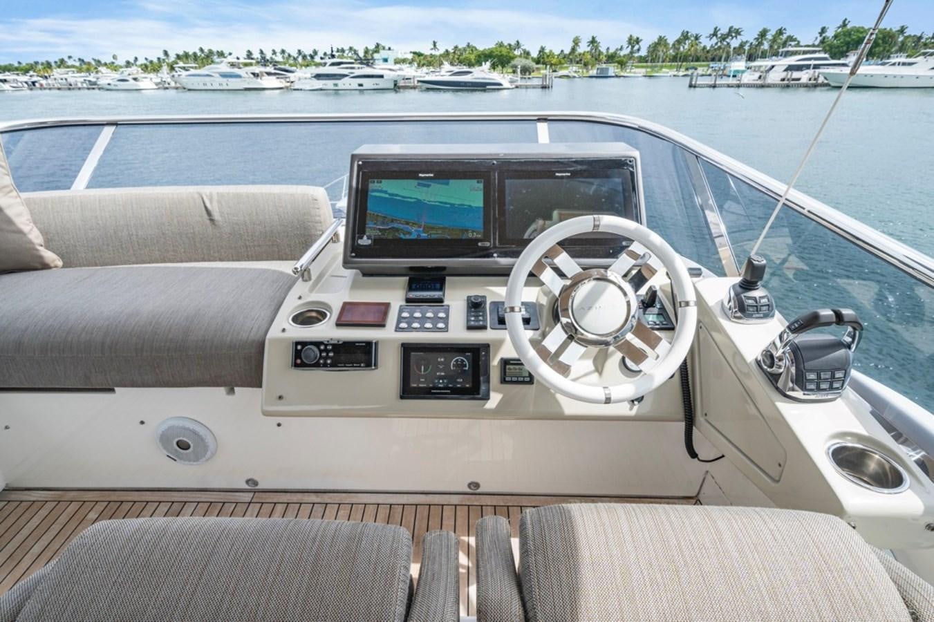 the inside of a boat aboard JUST KEEP LIVIN Yacht for Sale