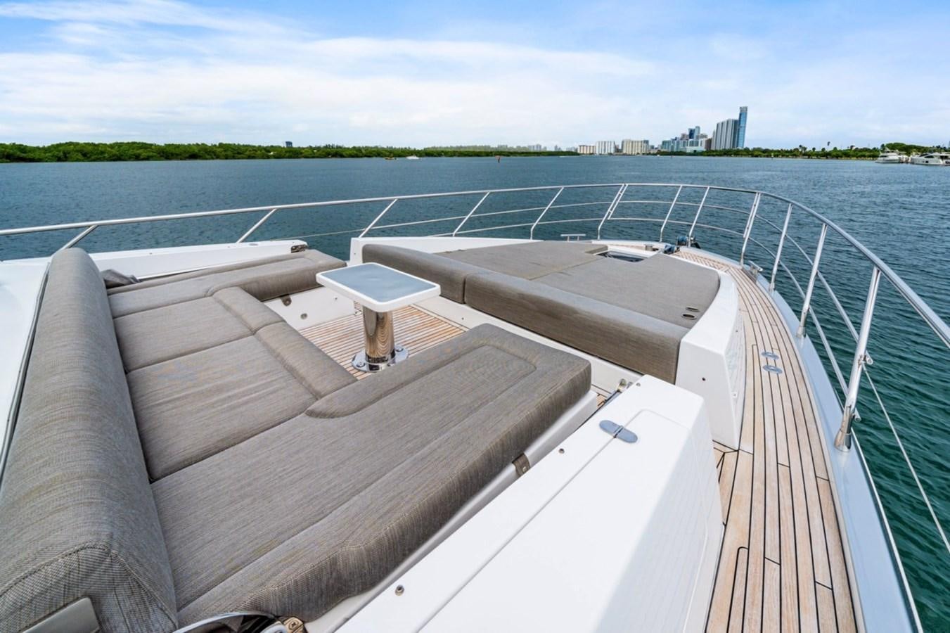 a boat on the water aboard JUST KEEP LIVIN Yacht for Sale