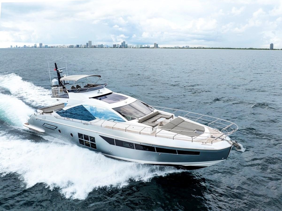 a boat on the water aboard JUST KEEP LIVIN Yacht for Sale