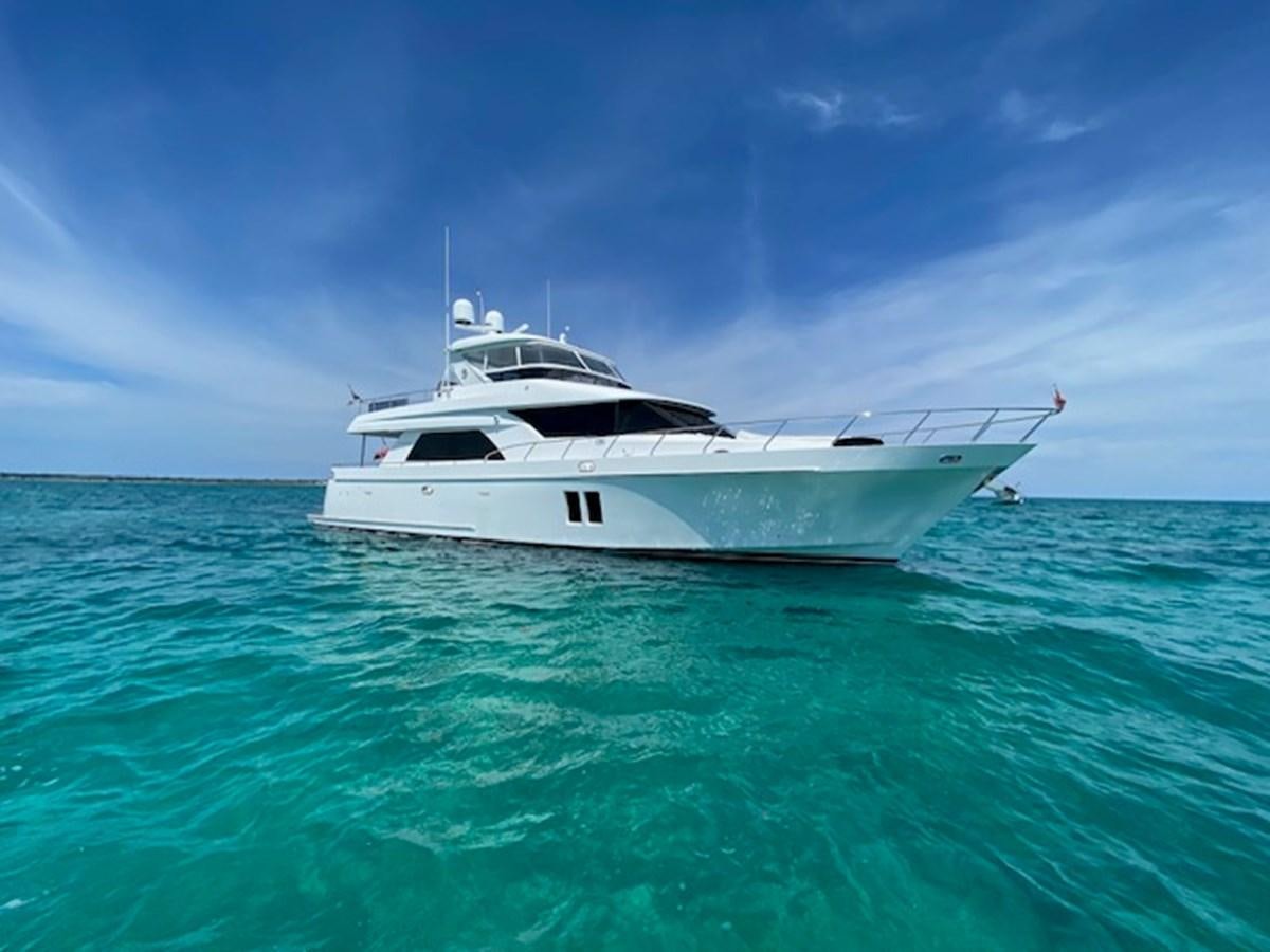 a white yacht in the water aboard ISLAND GIRL Yacht for Sale