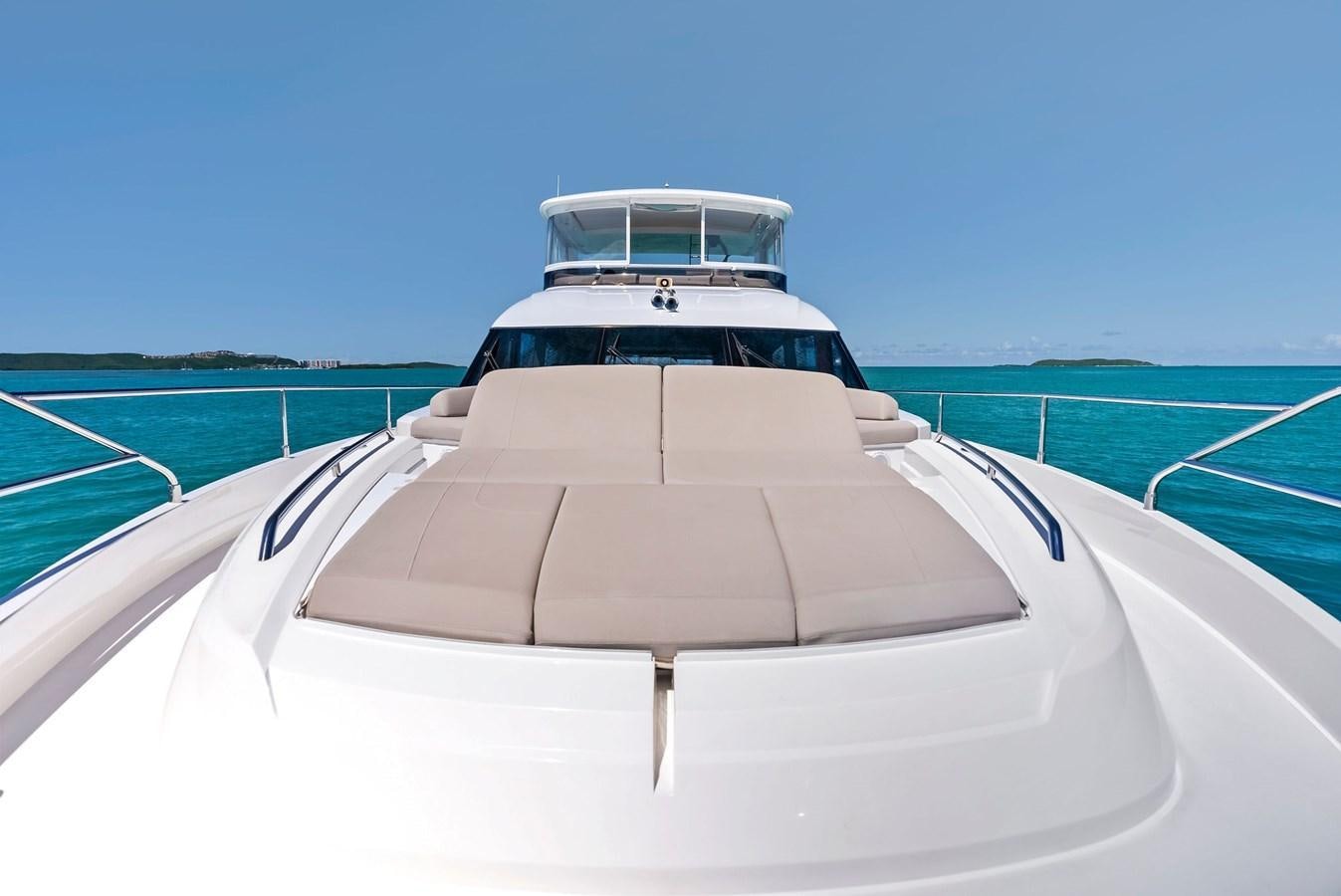 a white boat on a boat aboard SOLIANA Yacht for Sale