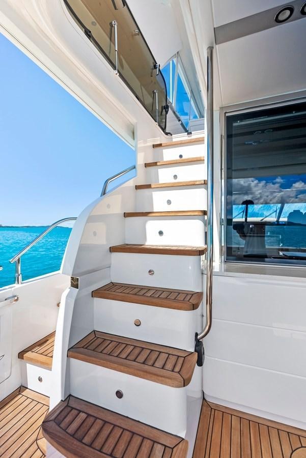 a white boat with drawers aboard SOLIANA Yacht for Sale