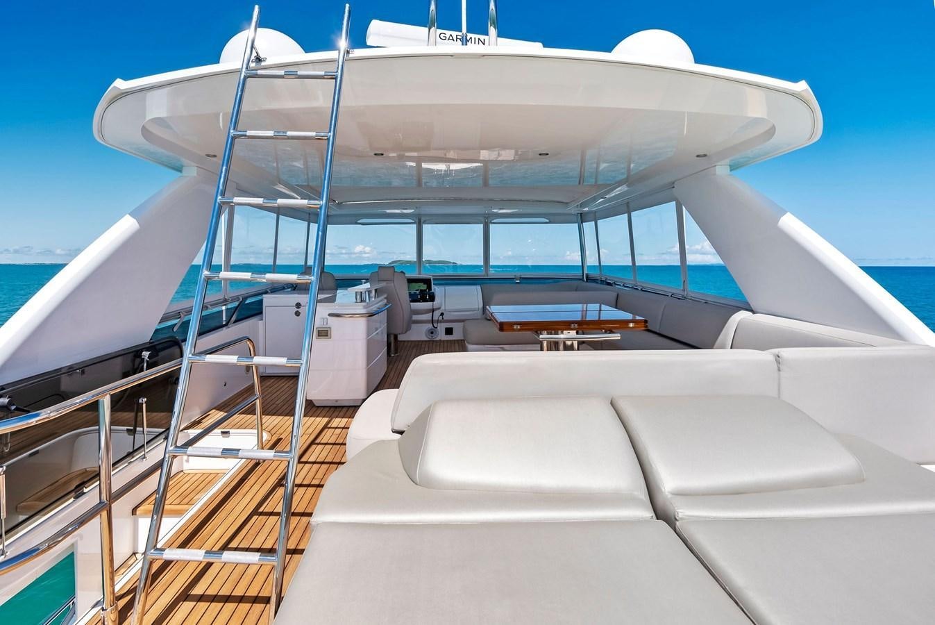 a boat with a ladder aboard SOLIANA Yacht for Sale