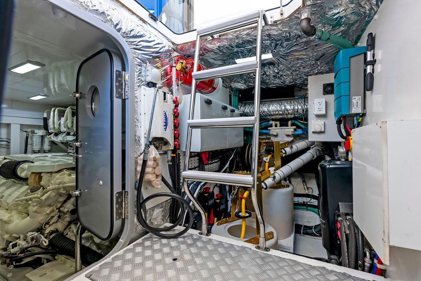 a machine with wires aboard SOLIANA Yacht for Sale