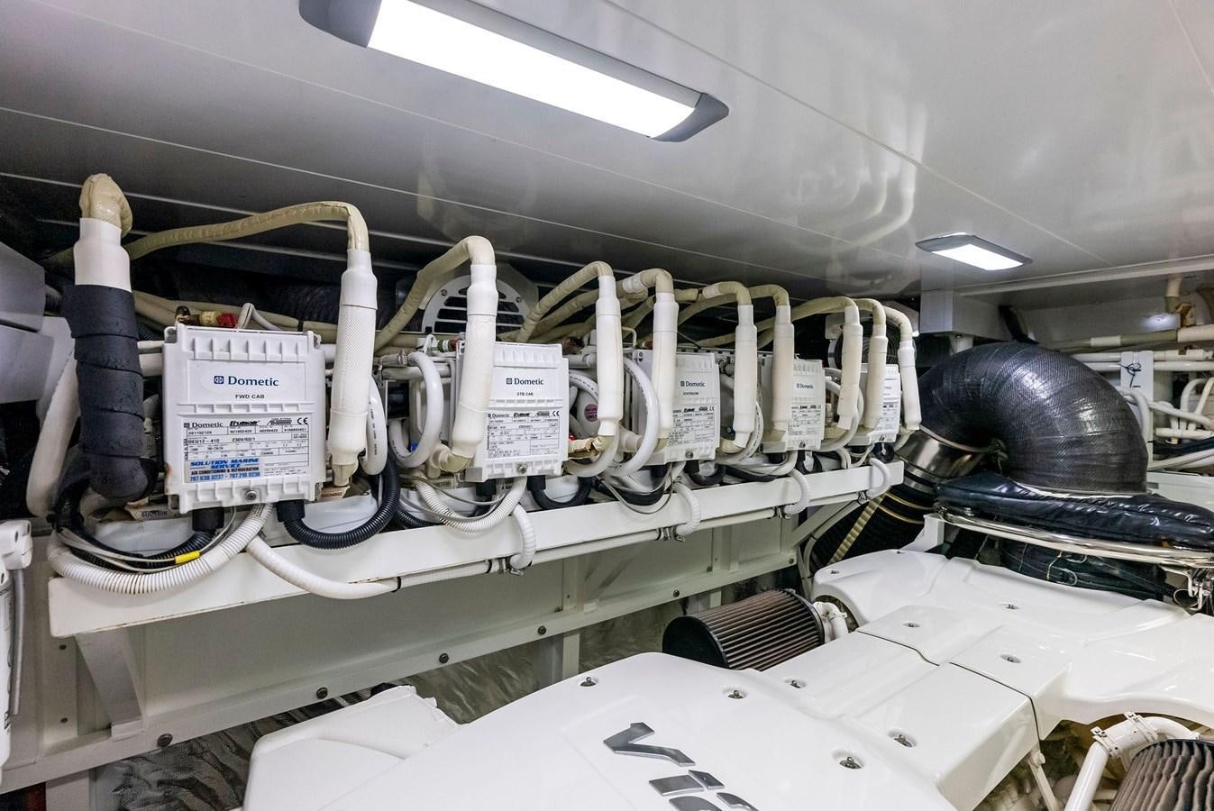 a close-up of a machine aboard SOLIANA Yacht for Sale