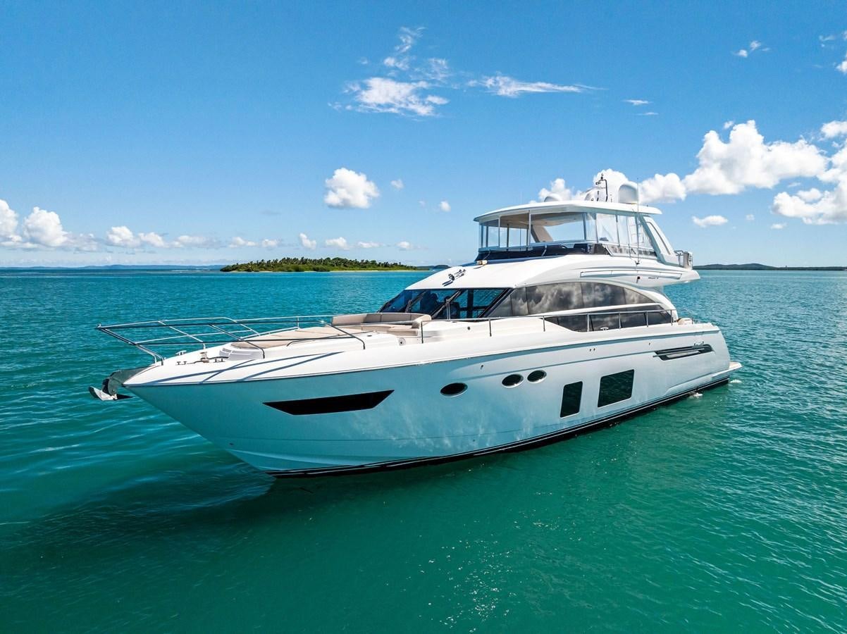 a white yacht in the water aboard SOLIANA Yacht for Sale