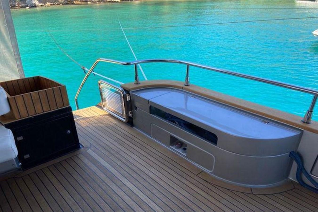 a boat on a deck aboard RIVA 85 OPERA SUPER Yacht for Sale