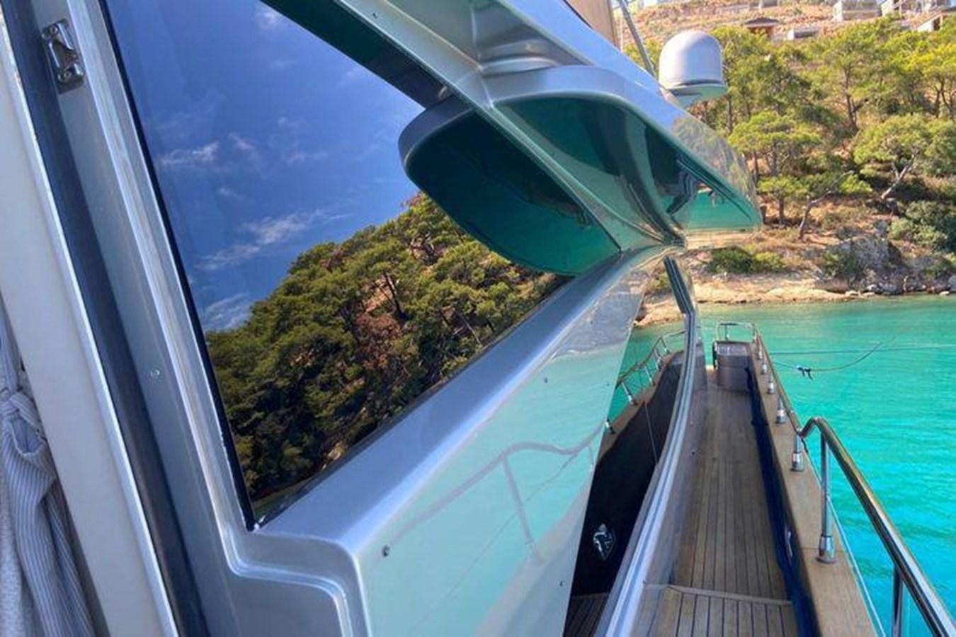 a boat on the water aboard RIVA 85 OPERA SUPER Yacht for Sale