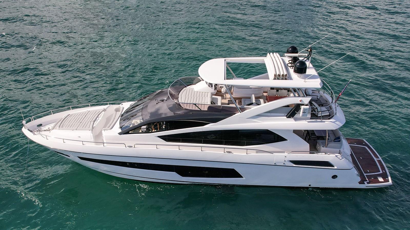 a boat in the water aboard M4 Yacht for Sale