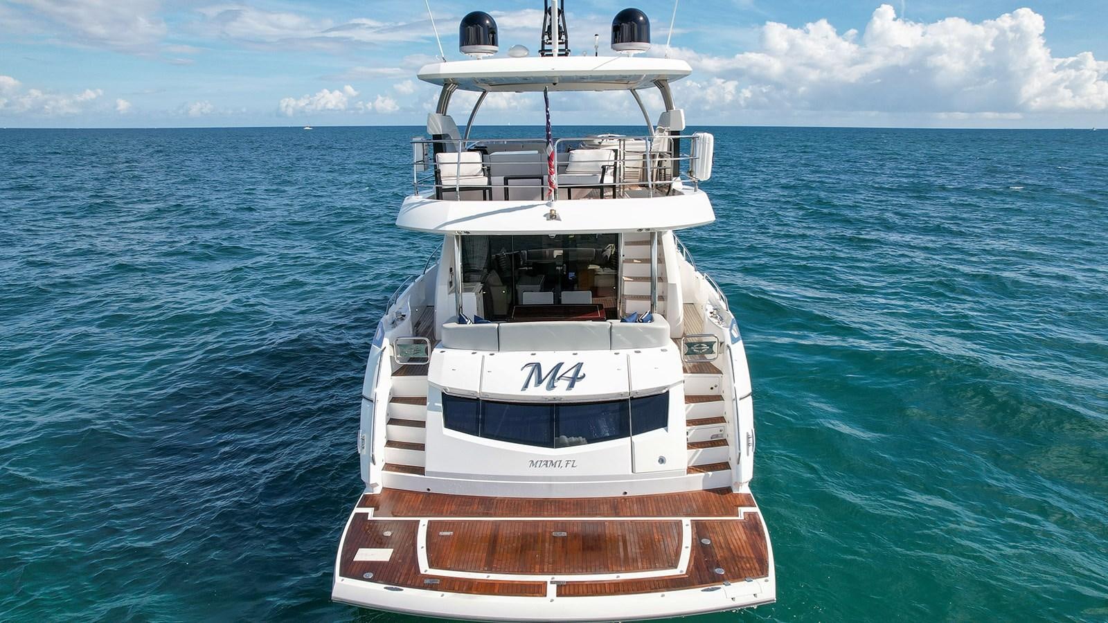 a boat in the water aboard M4 Yacht for Sale