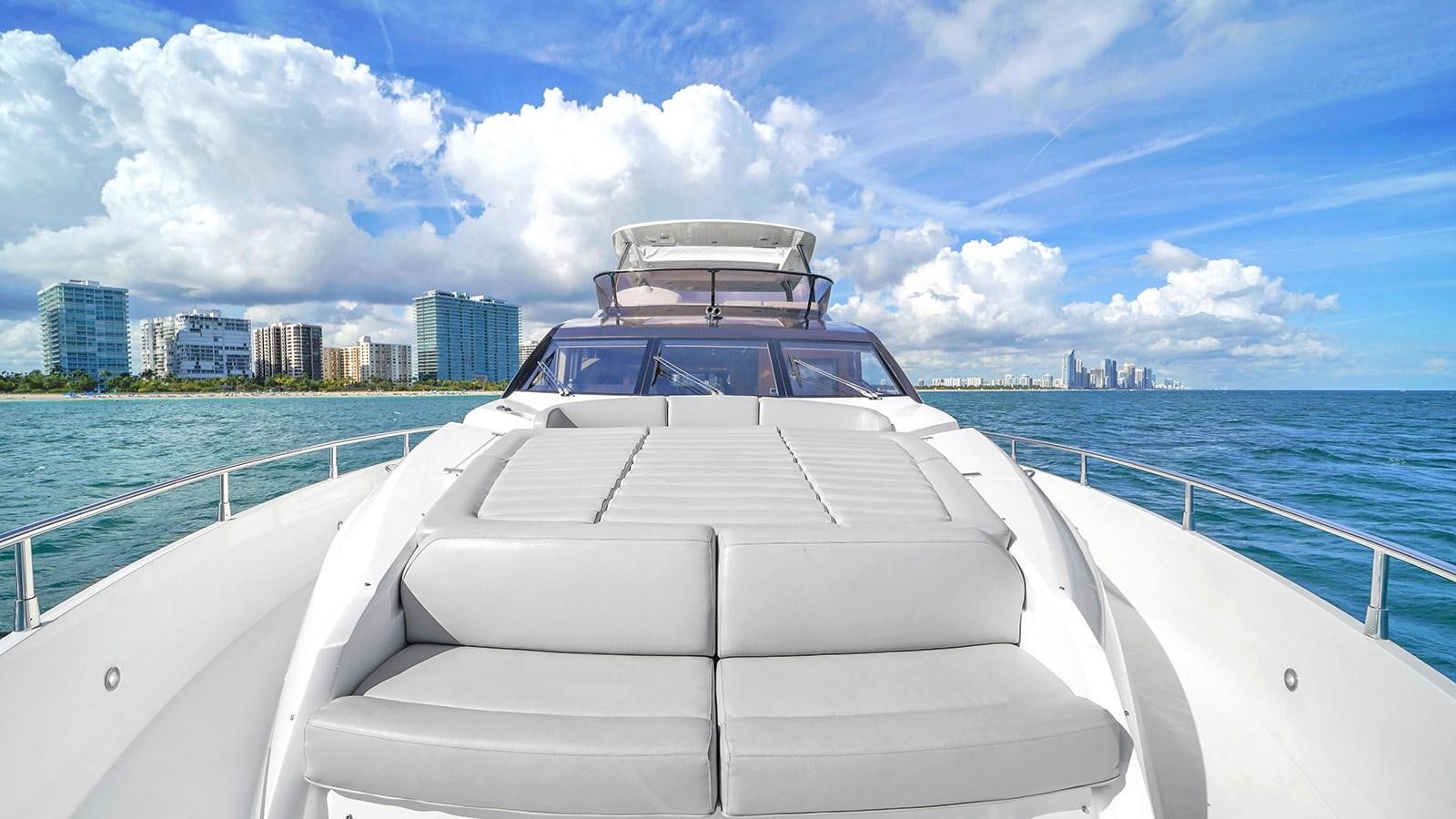 a boat on the water aboard M4 Yacht for Sale