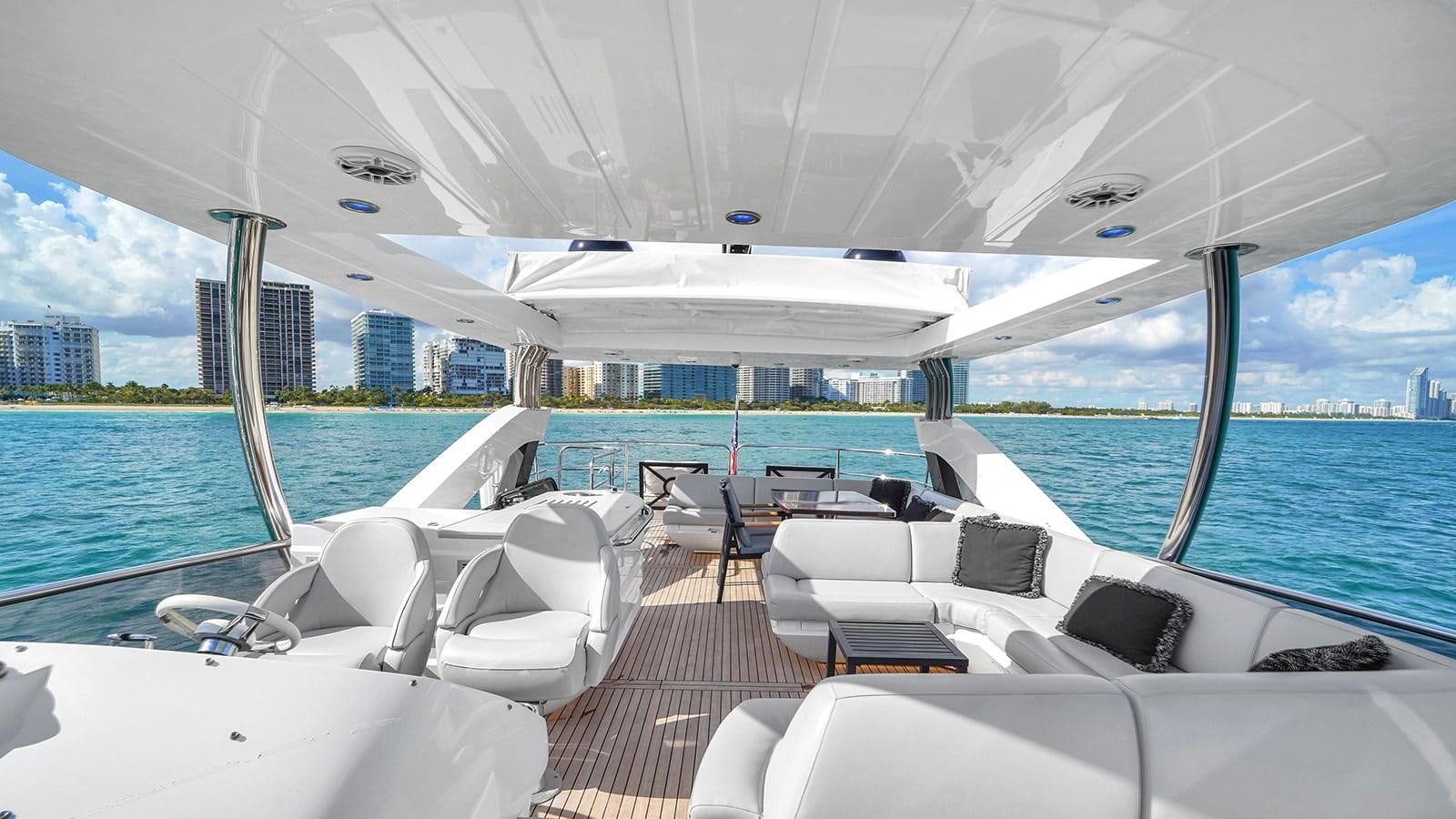 a boat on the water aboard M4 Yacht for Sale