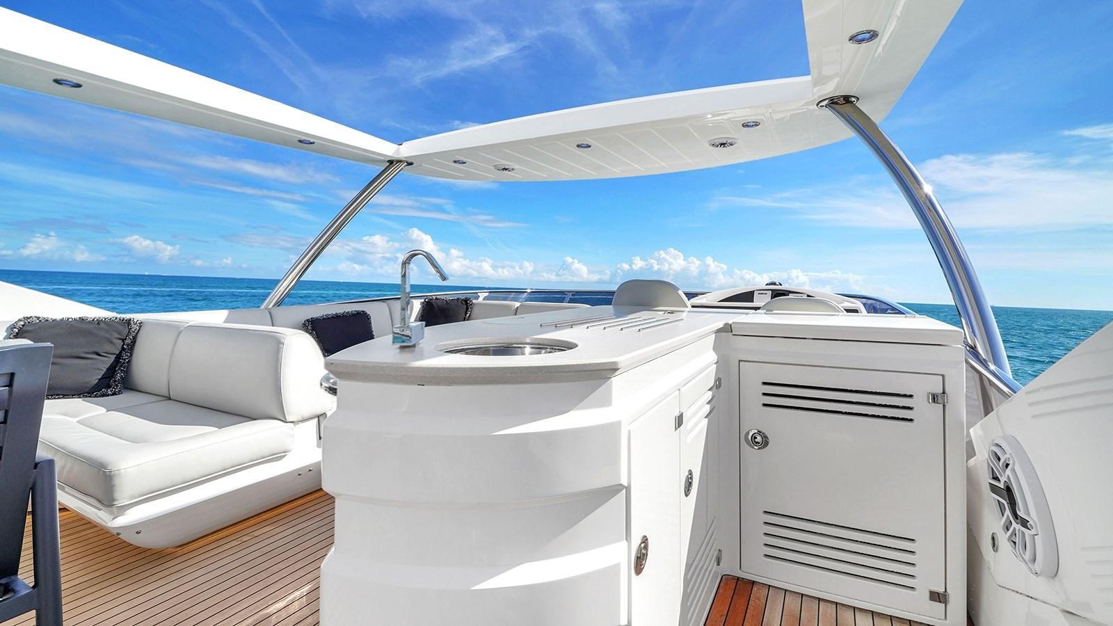 a boat on the water aboard M4 Yacht for Sale