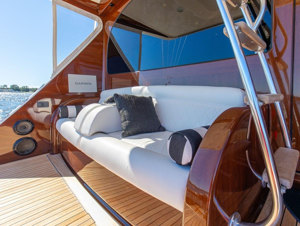 a boat with a bed aboard TEAM HARVEY Yacht for Sale