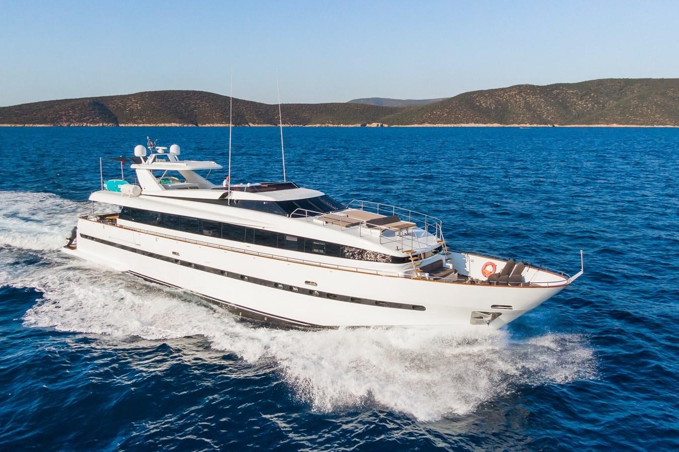 a boat on the water aboard AXELLA Yacht for Sale