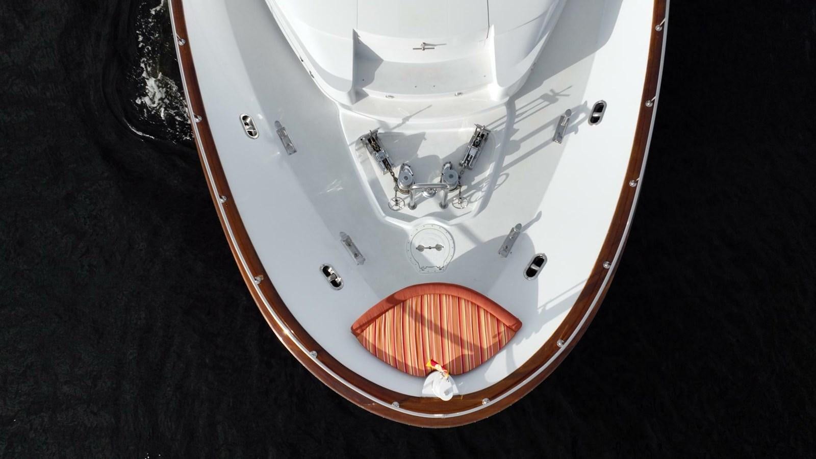 a white rectangular object with a red object on it aboard WATERFORD Yacht for Sale