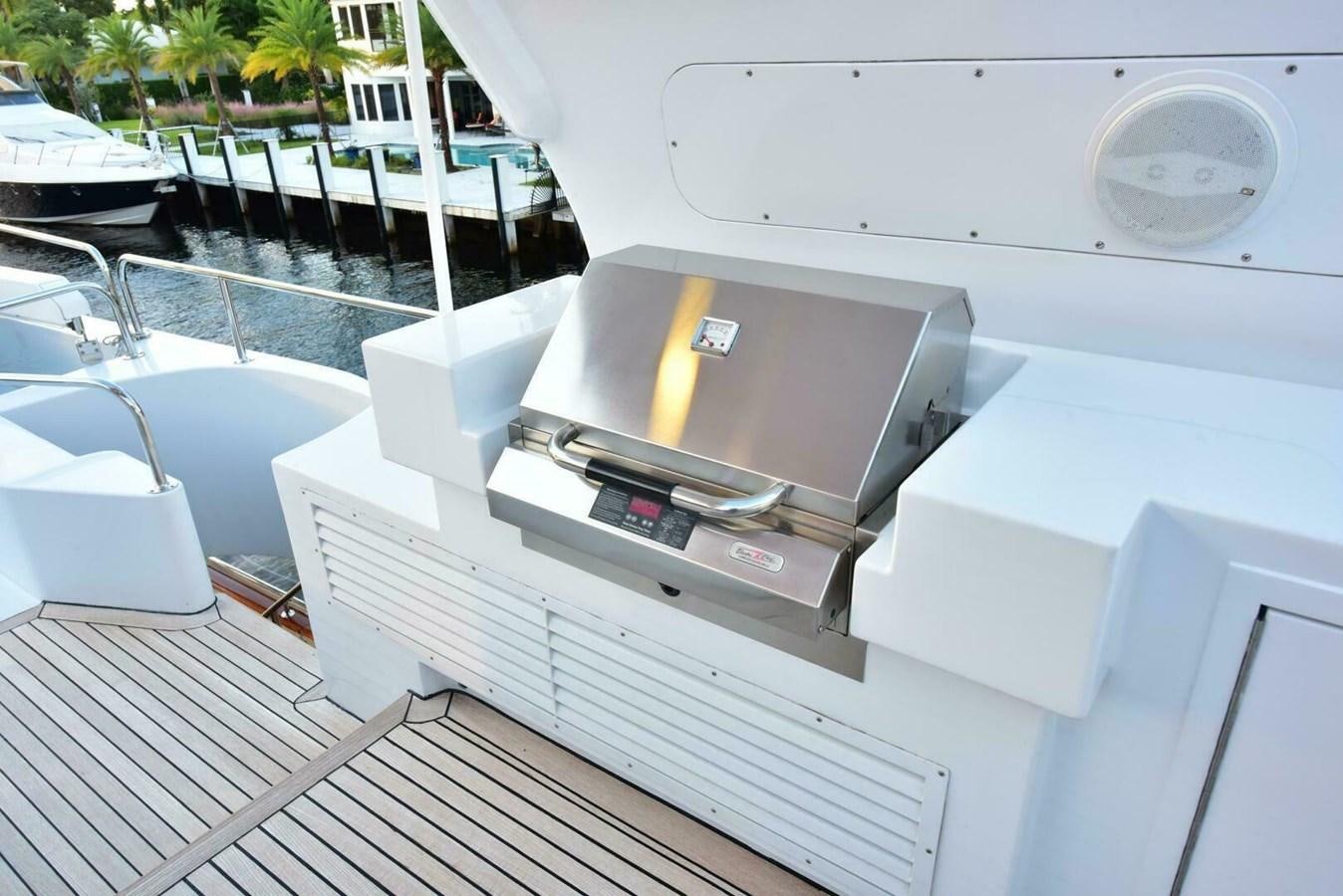 a printer on a deck aboard WATERFORD Yacht for Sale