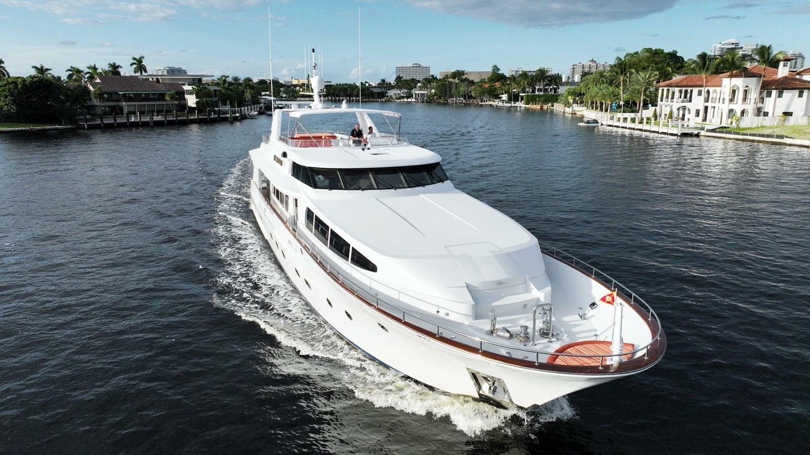 a boat on the water aboard WATERFORD Yacht for Sale