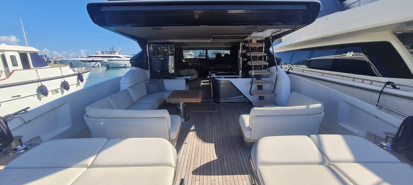 inside of a boat aboard ALEXANDRA II Yacht for Sale