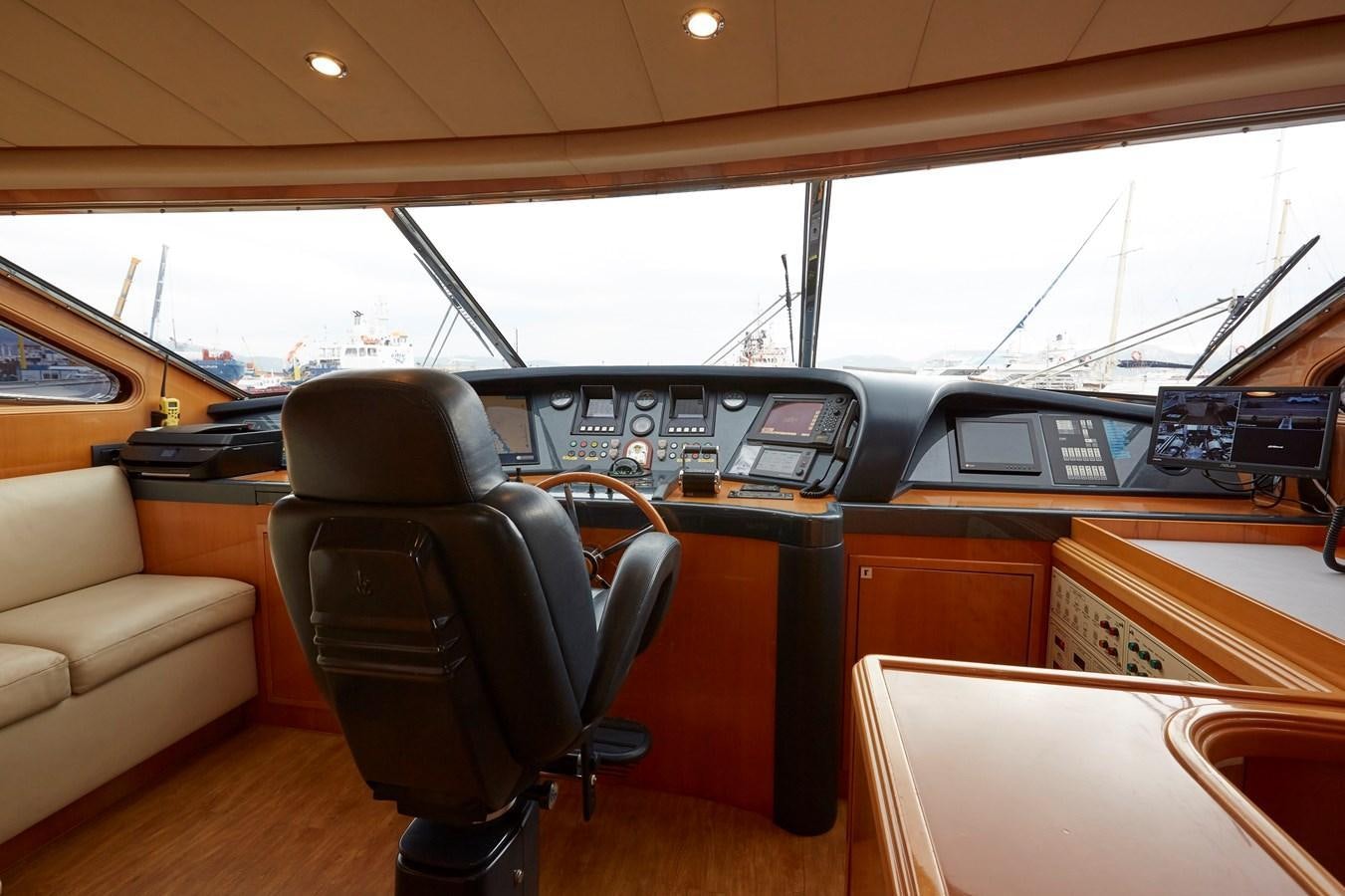 inside of a vehicle aboard LEOPARD 26 FLY Yacht for Sale