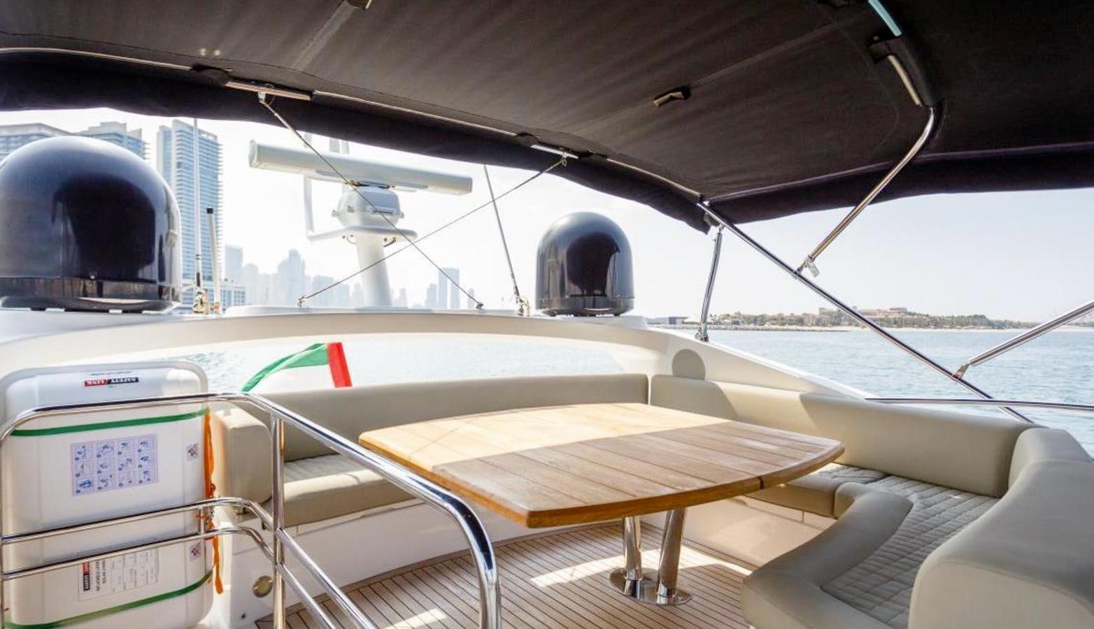 a boat on the water aboard RAIDEX Yacht for Sale