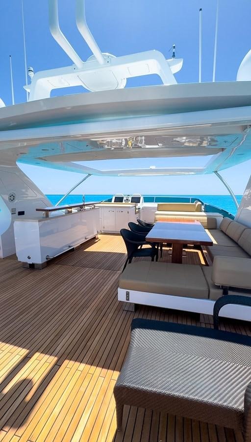 inside of a boat aboard V&V Yacht for Sale