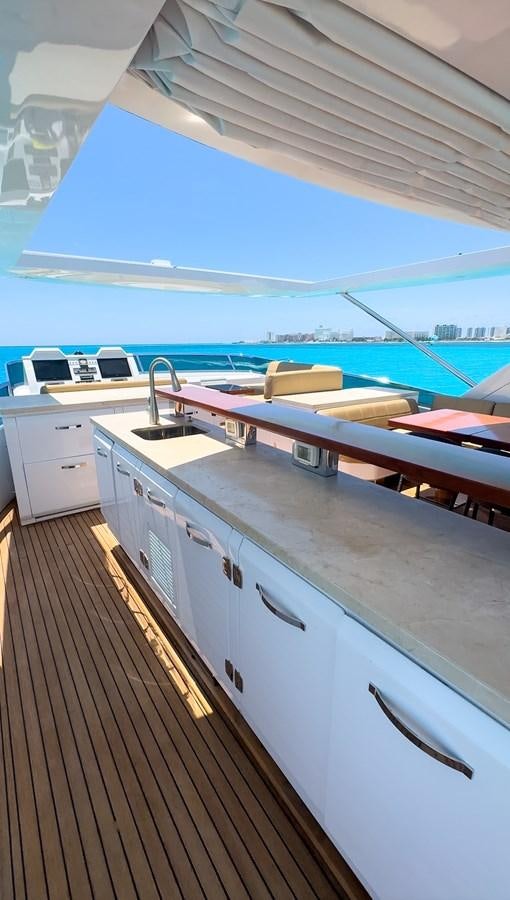a boat on the water aboard V&V Yacht for Sale