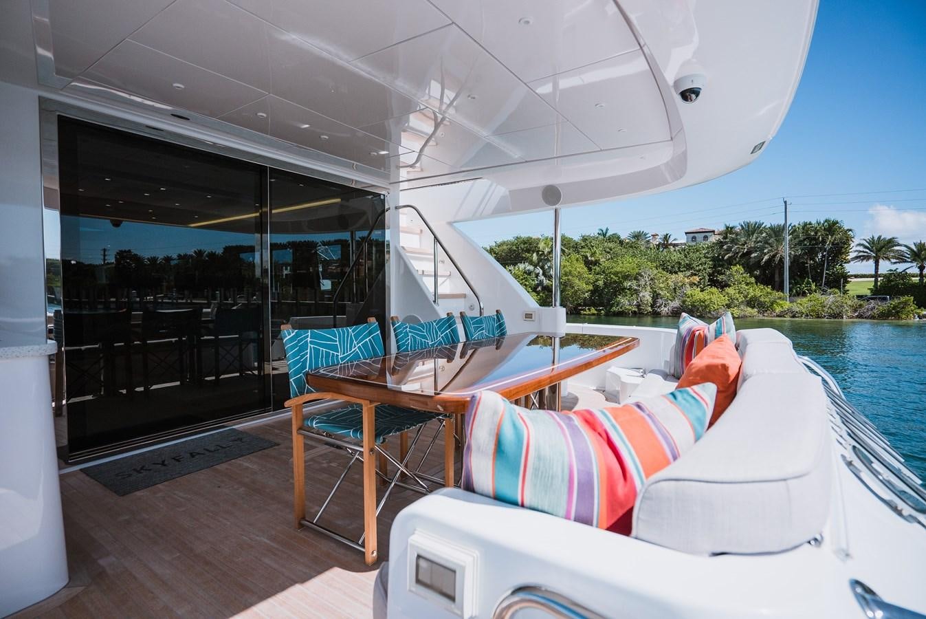 a boat on the water aboard LATITUDES Yacht for Sale