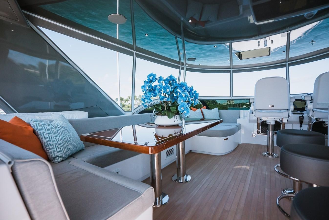 inside of a boat aboard LATITUDES Yacht for Sale