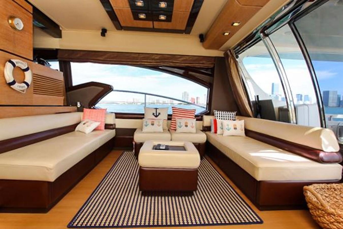 inside of a cabin aboard 70 Yacht for Sale