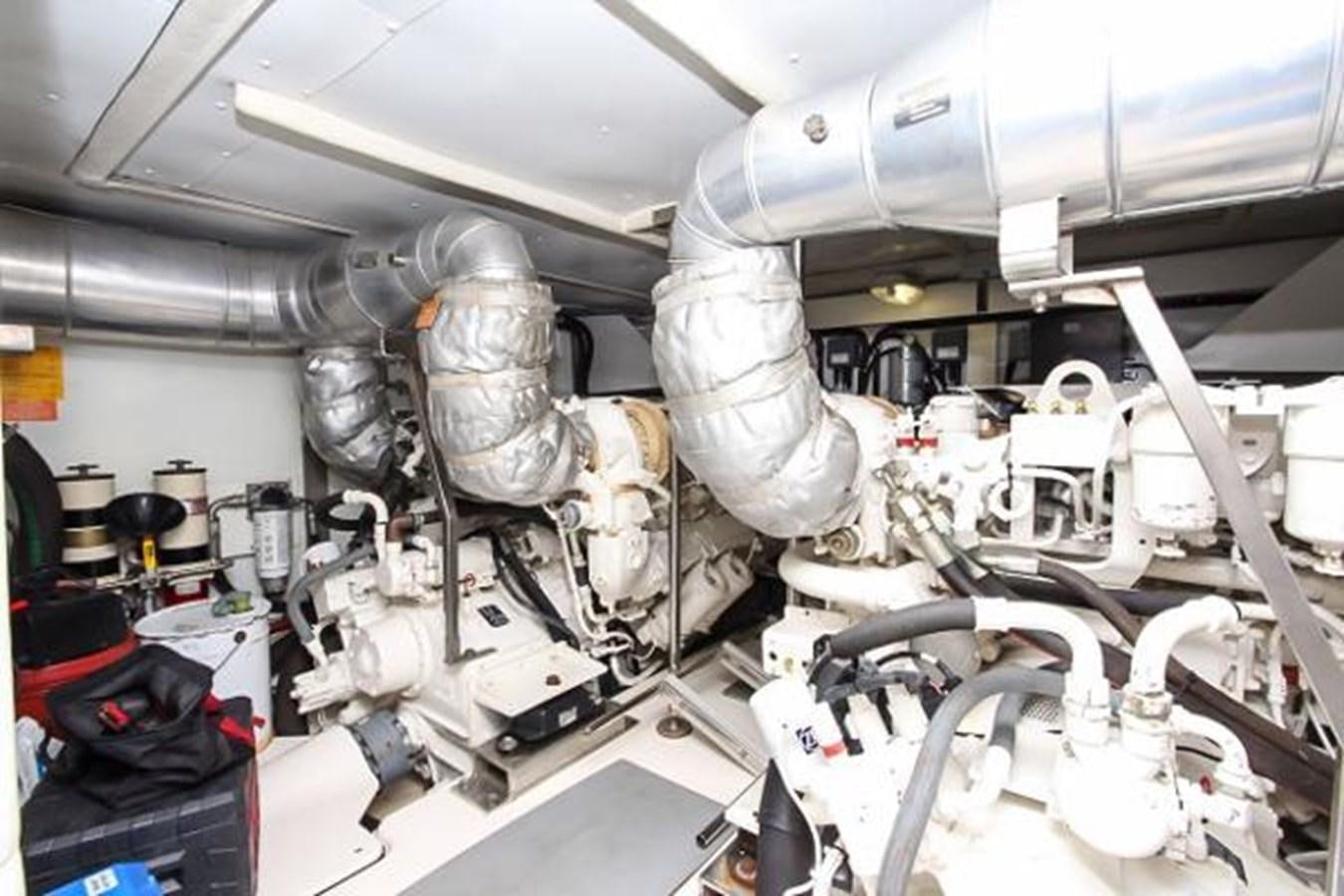a machine with a large metal cylinder aboard 70 Yacht for Sale