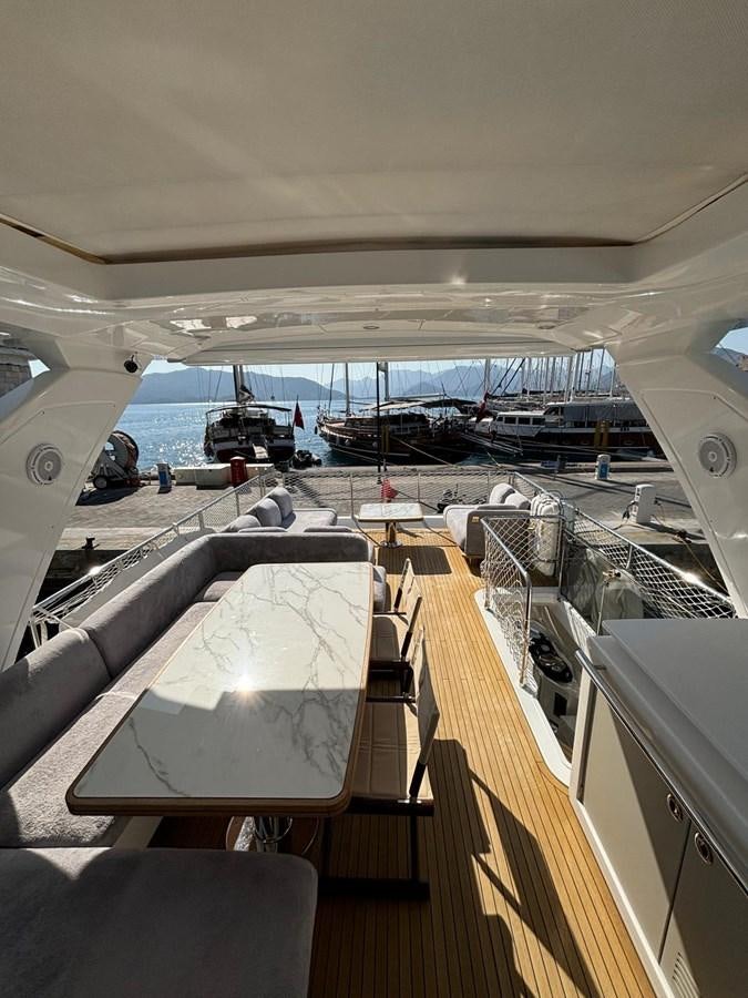 a deck of a boat aboard ATLANTIS OF LONDON Yacht for Sale