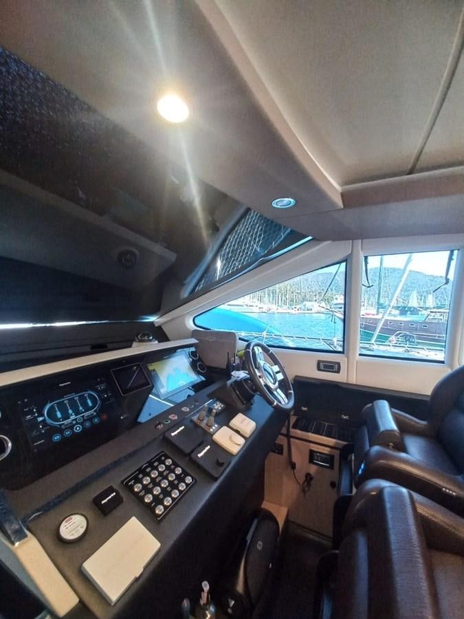 inside of a vehicle aboard ATLANTIS OF LONDON Yacht for Sale