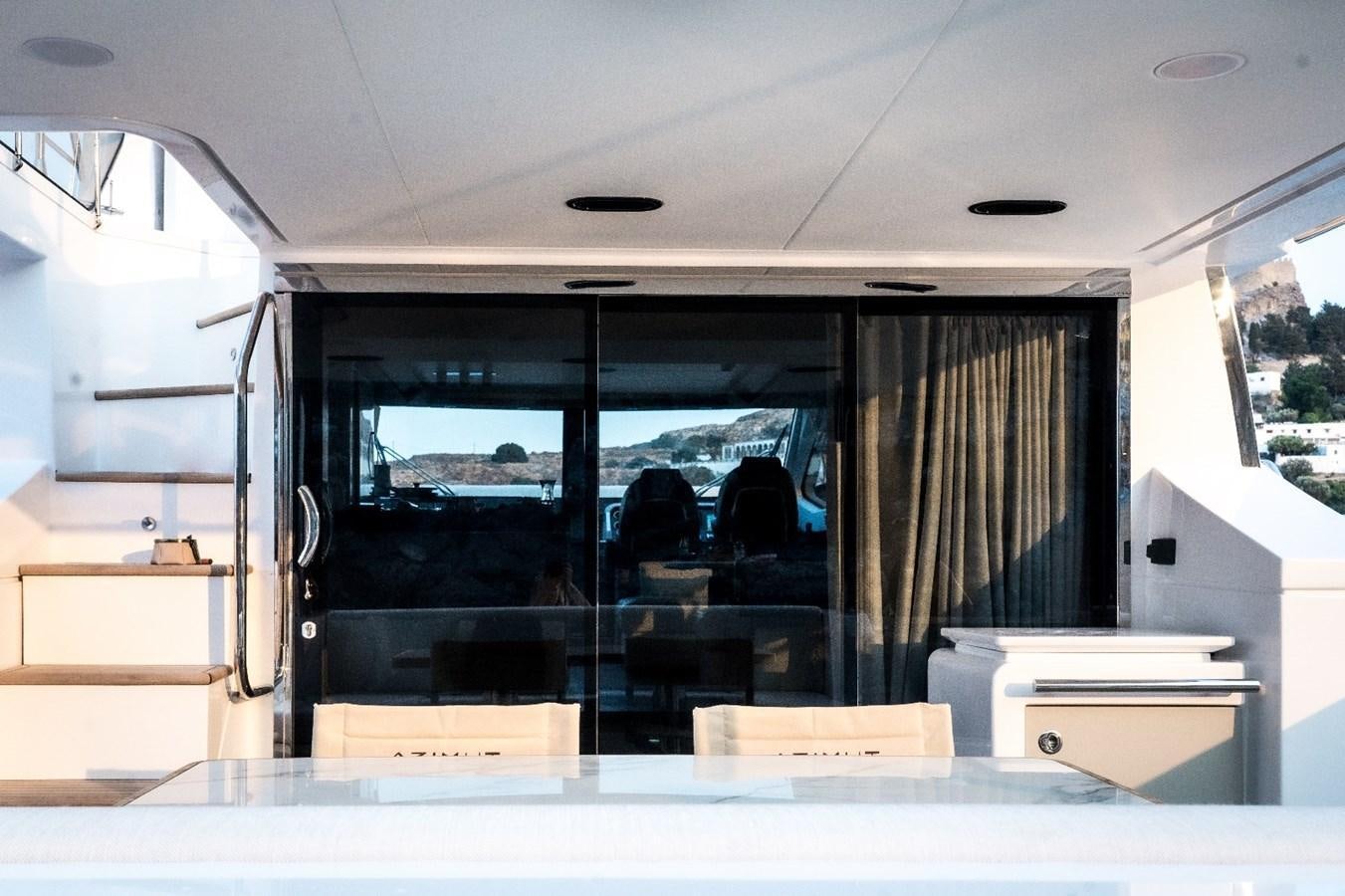 inside view of a building aboard ATLANTIS OF LONDON Yacht for Sale