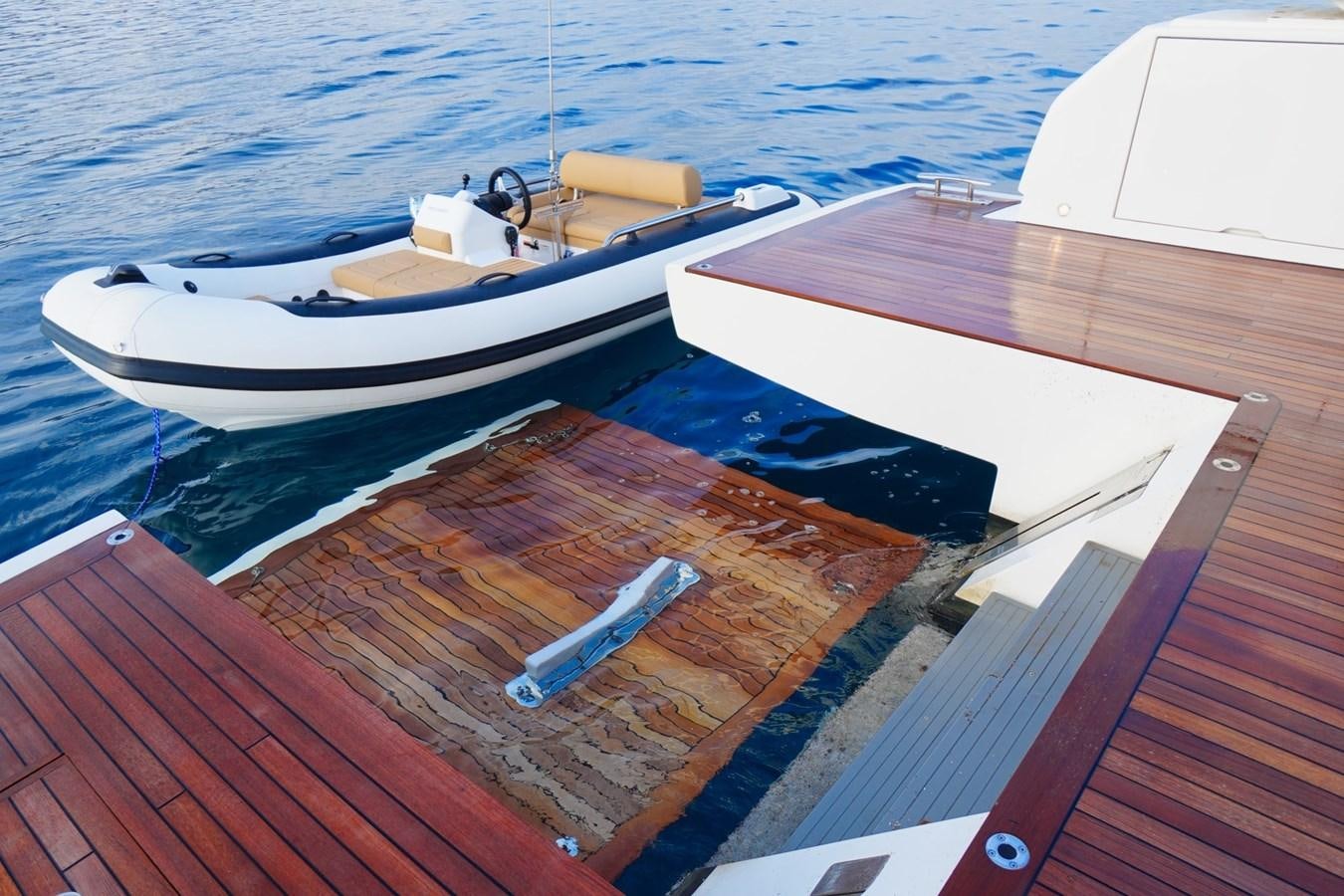 a boat on the water aboard LOVE IS IN THE AIR Yacht for Sale