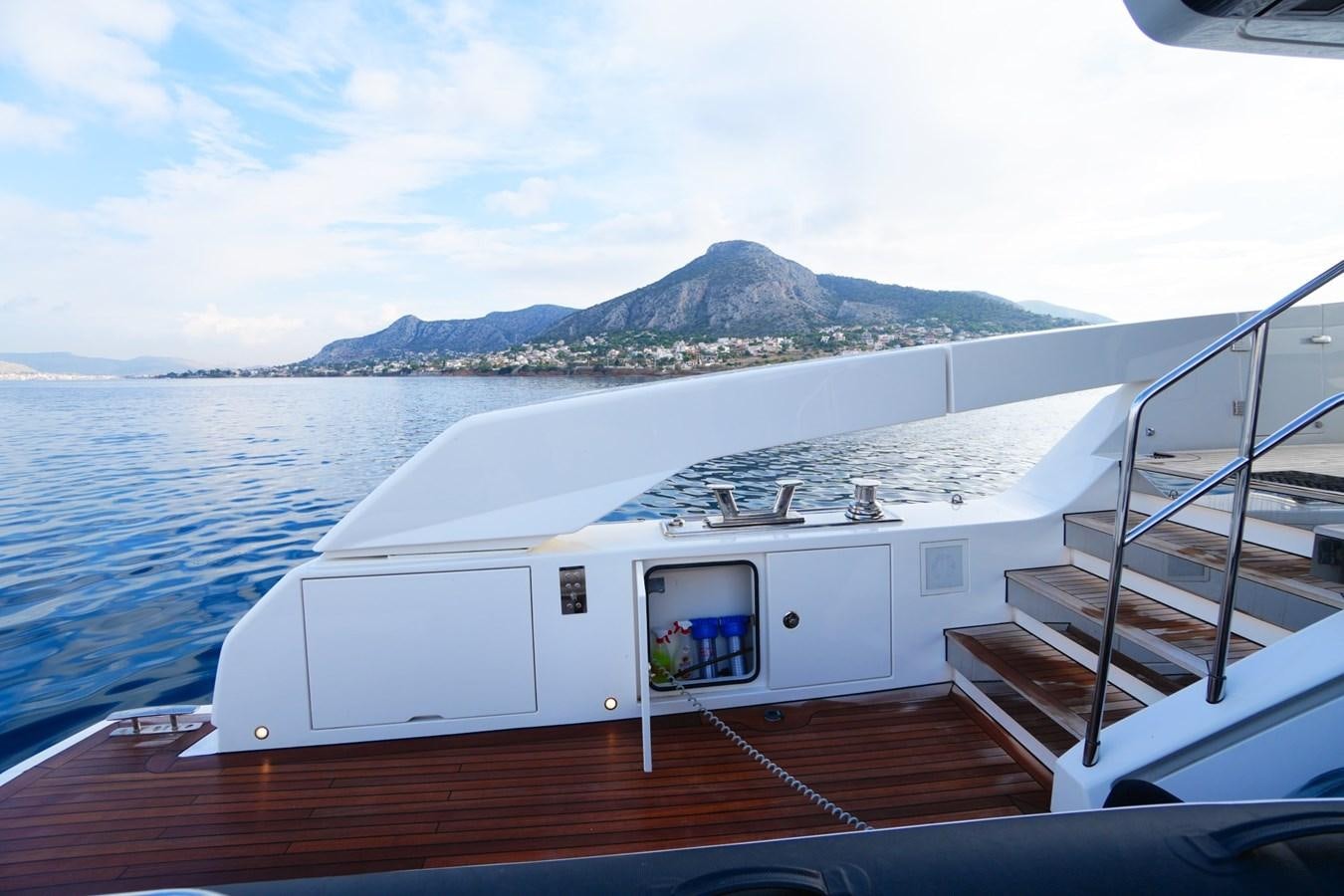 a boat on the water aboard LOVE IS IN THE AIR Yacht for Sale