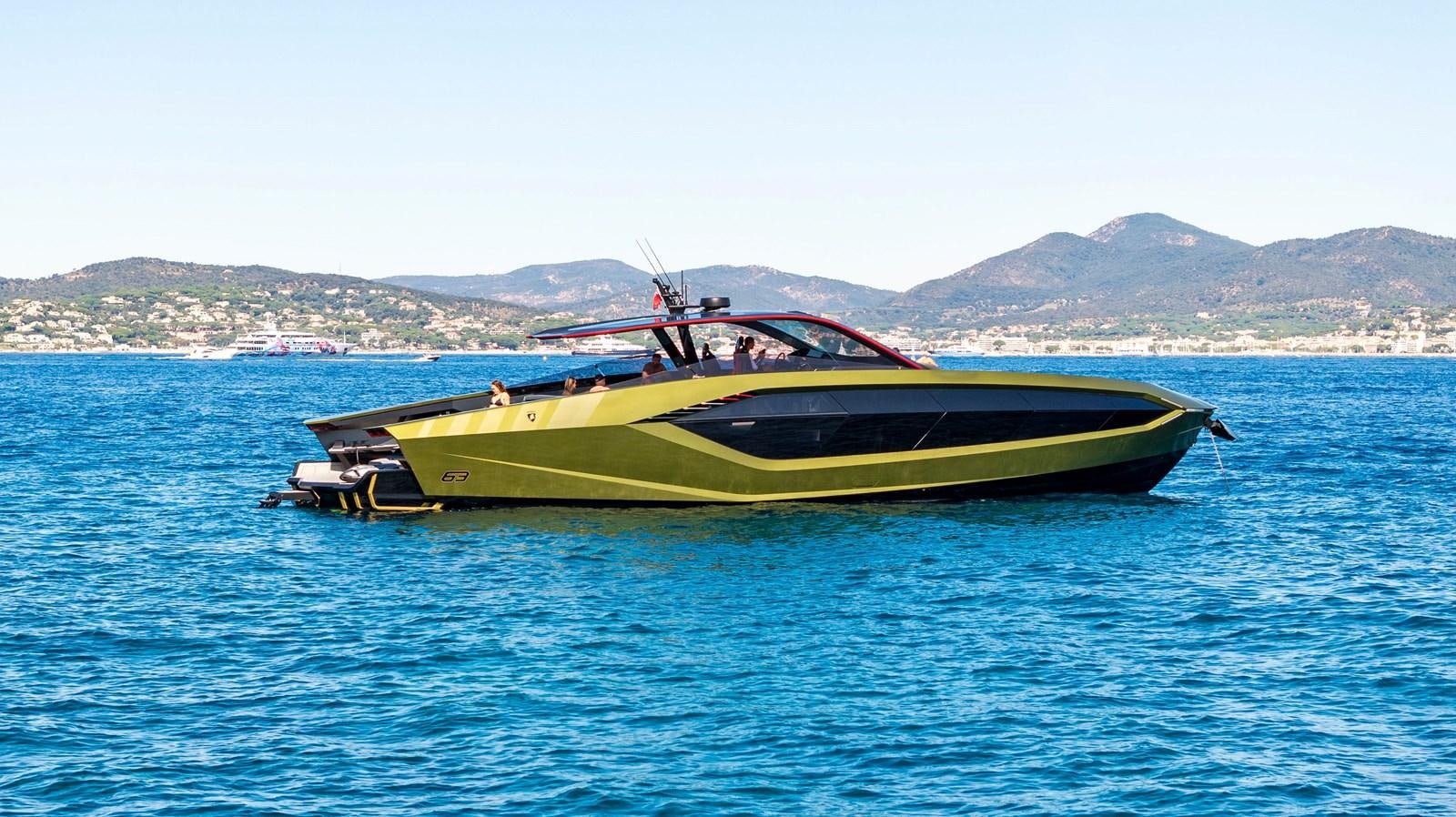 a boat in the water aboard FAST ONE Yacht for Sale