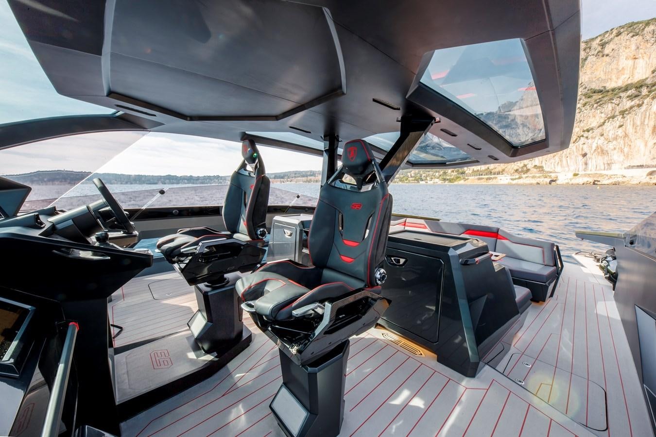 a cockpit of a plane aboard FAST ONE Yacht for Sale