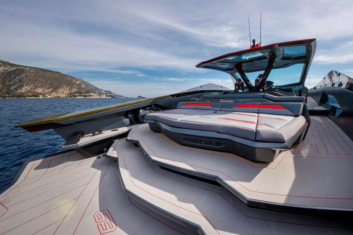 a boat on the water aboard FAST ONE Yacht for Sale