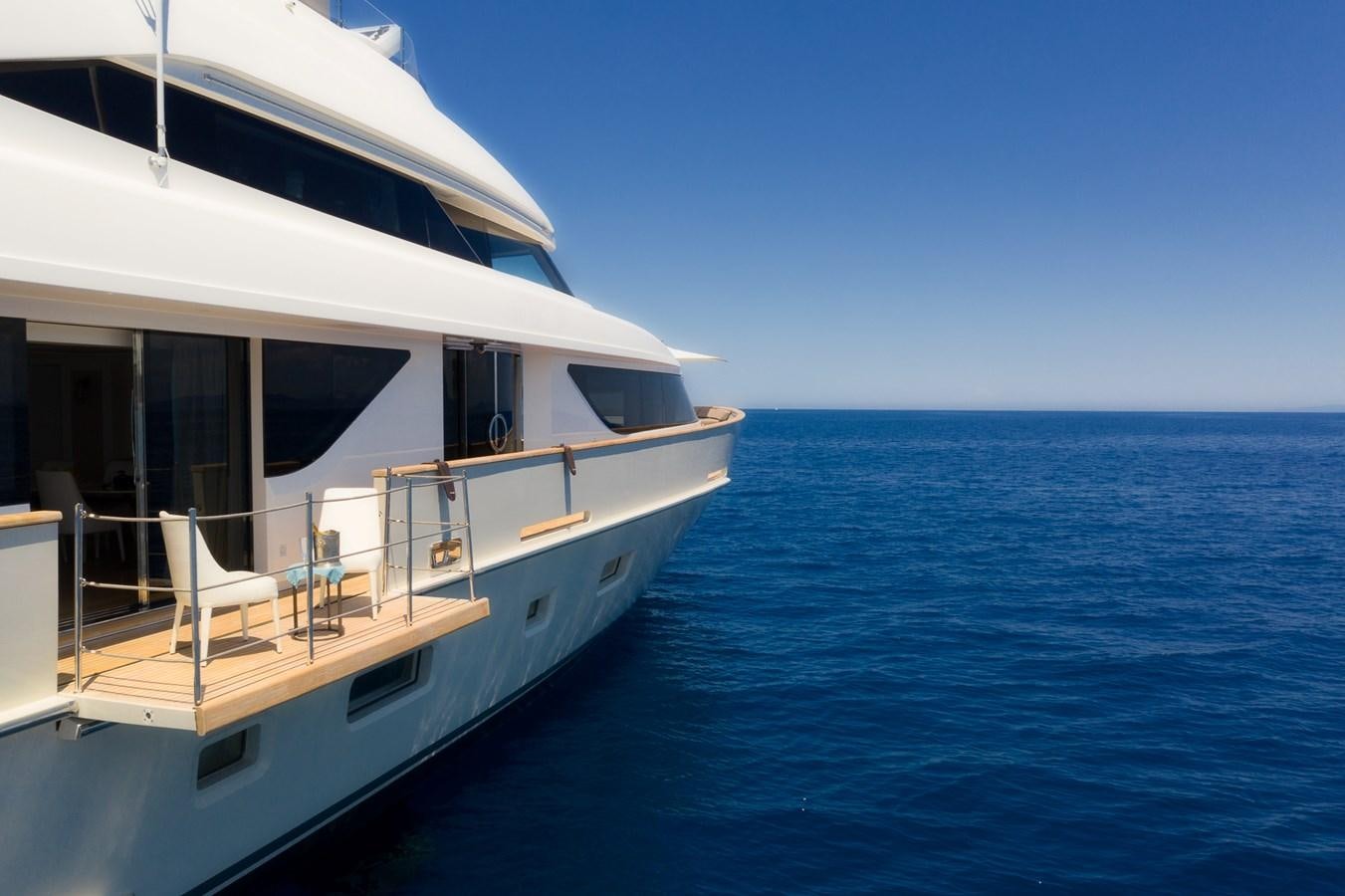 a boat on the water aboard MY WAY Yacht for Sale