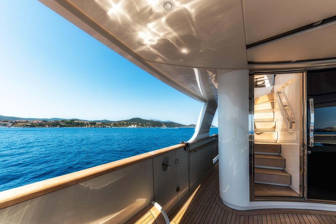 a boat on the water aboard MY WAY Yacht for Sale