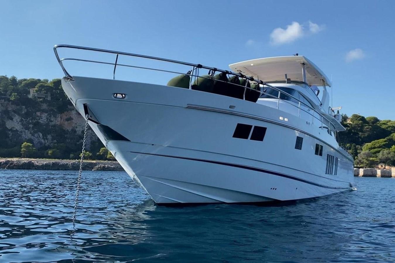 a large white boat in the water aboard SQUADRON 80 Yacht for Sale