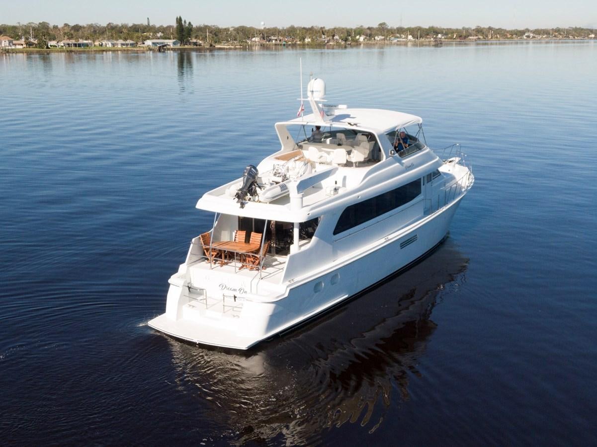 a boat on the water aboard DREAM ON Yacht for Sale